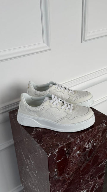 White Chunky GG Trainers