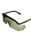 Black & Gold Infinivy Wrap Sunglasses