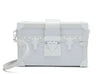 White Epi Leather Petite Malle Bag