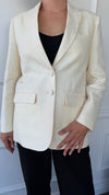 Ivory Toile Iconographe Blazer