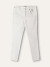 White Skinny Leg Jeans