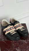 Black Ace Stripe Sneakers