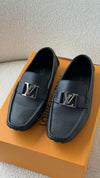 Black Monza Moccasins