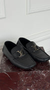 Black Monza Moccasins