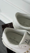 White Rockstud Untitled Sneakers