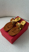 Tobacco One Stud Sandal