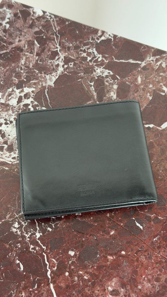 Black Monster Eye Bifold Wallet