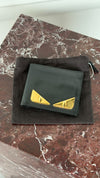 Black Monster Eye Bifold Wallet