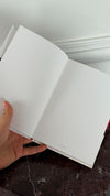 White & Red Heart Notebook