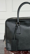Black Saffiano Leather Briefcase
