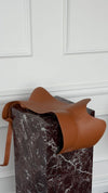 Tan Obi Leather Corset Belt