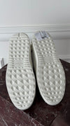 White VLTN Low Top Sneakers
