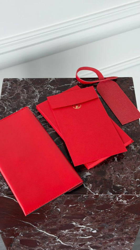 Red & Gold Year Of The Rat Lunar New Year Envelope Set