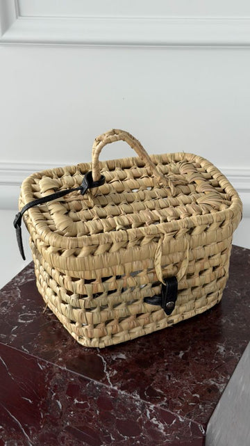 Raffia Picnic Basket Set