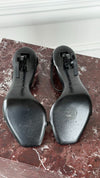 Black Opyum Patent Leather Heels
