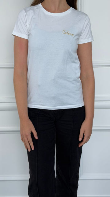 White Logo T-Shirt