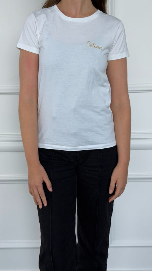 White Logo T-Shirt