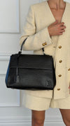 Black MM Cluny Top Handle Handbag