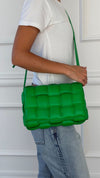Parakeet Green Medium Padded Cassette Bag