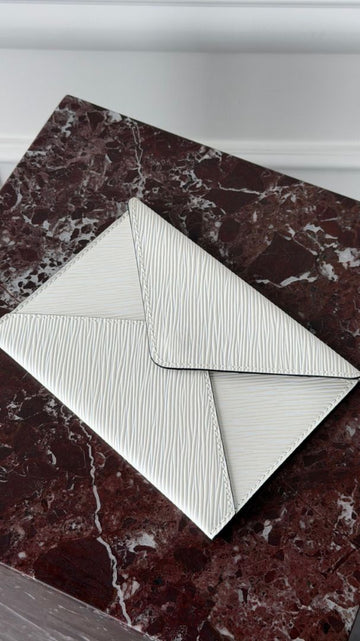 Cream Invitation Envelope Pochette 1