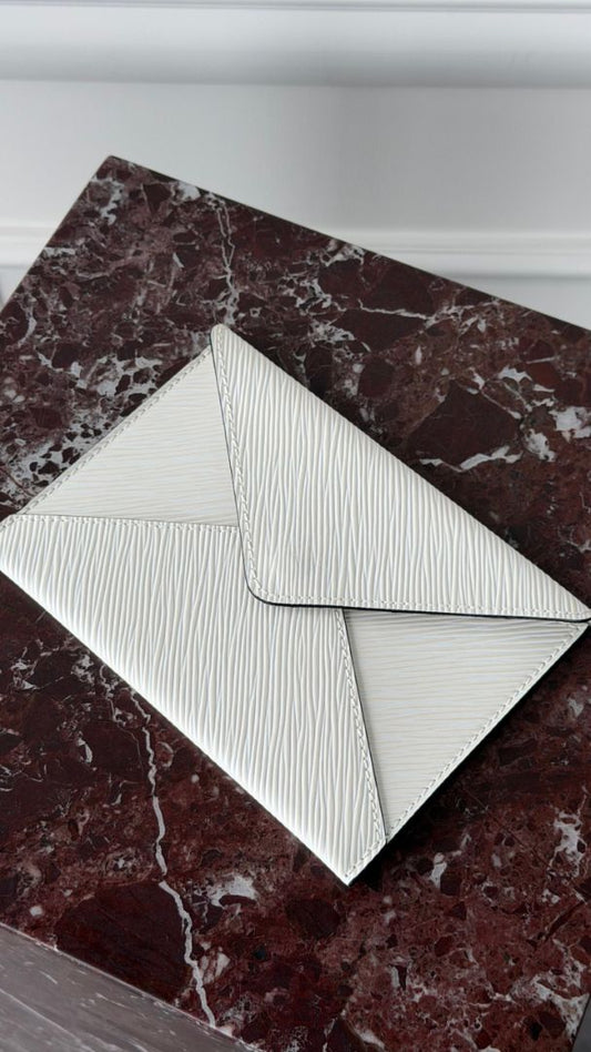 Cream Invitation Envelope Pochette 1